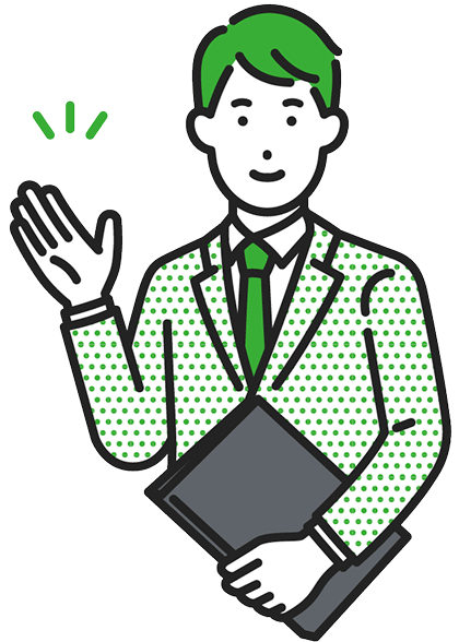 男性講師のイラスト