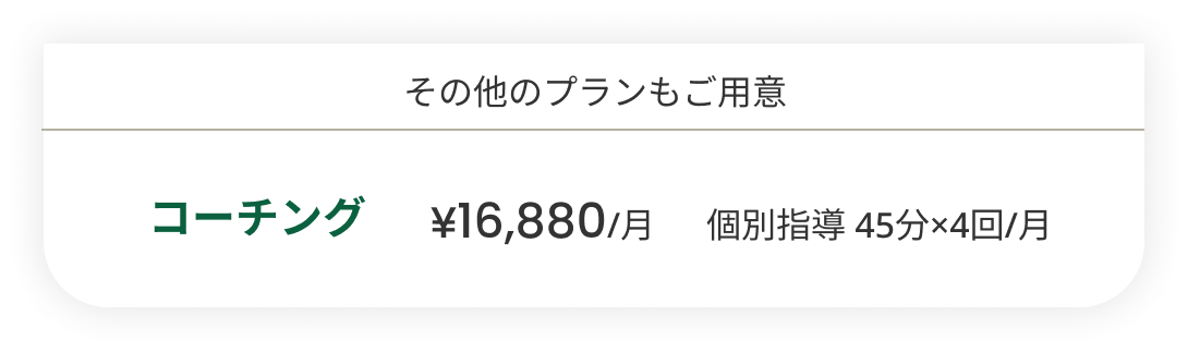 その他のプラン